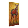 thumbnail image 2 of Trademark Fine Art 'Moose (Legs That Go Forever)' Canvas Art by Marion Rose, 2 of 3