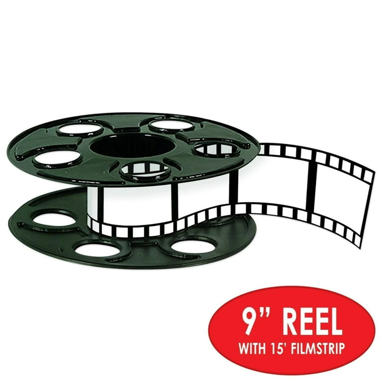 Movie Reel with Filmstrip Centerpiece 9 - 12 Pack