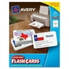 Avery Custom Print Flash Card