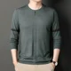 thumbnail image 3 of Sudadera formal de alta calidad, camiseta de negocios para hombre, jersey de cuello redondo para hombre, elástica, moda social Harajuku, tops XL Emo, 3 of 4