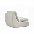 thumbnail image 3 of Soft & Durable Corduroy Compressed Lounge Chair|Compact Packaging & Recliner Ottoman, 3 of 11