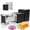 Black-1/2in, variant on Sopito Electric Potato Cutter, Stainless Steel French Fry Cutter with 1/2in Blade & 3/8in Blade Great for Potatoes Cucumbers Carrots
