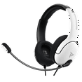 thumbnail image 2 of PDP Gaming LVL40 Wired Stereo Gaming Headset with Noise Cancelling Microphone: Nintendo Switch - Black & White, Nintendo Switch, 2 of 9