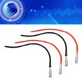 thumbnail image 3 of RC Motor Banana Plug Wire, Black Red 4mm Banana Connector Soft Excellent Performance RC Brushed Motor Cable 10PCS  For Axial Scx10, 3 of 8