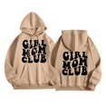 thumbnail image 1 of toraway Chandails à Capuchon pour Femmes Zip Up Manches Longues Graphique Imprimé Pull Chandails en Molleton à Capuche Chandails en Molleton à Cordon Blouse L, 1 of 3