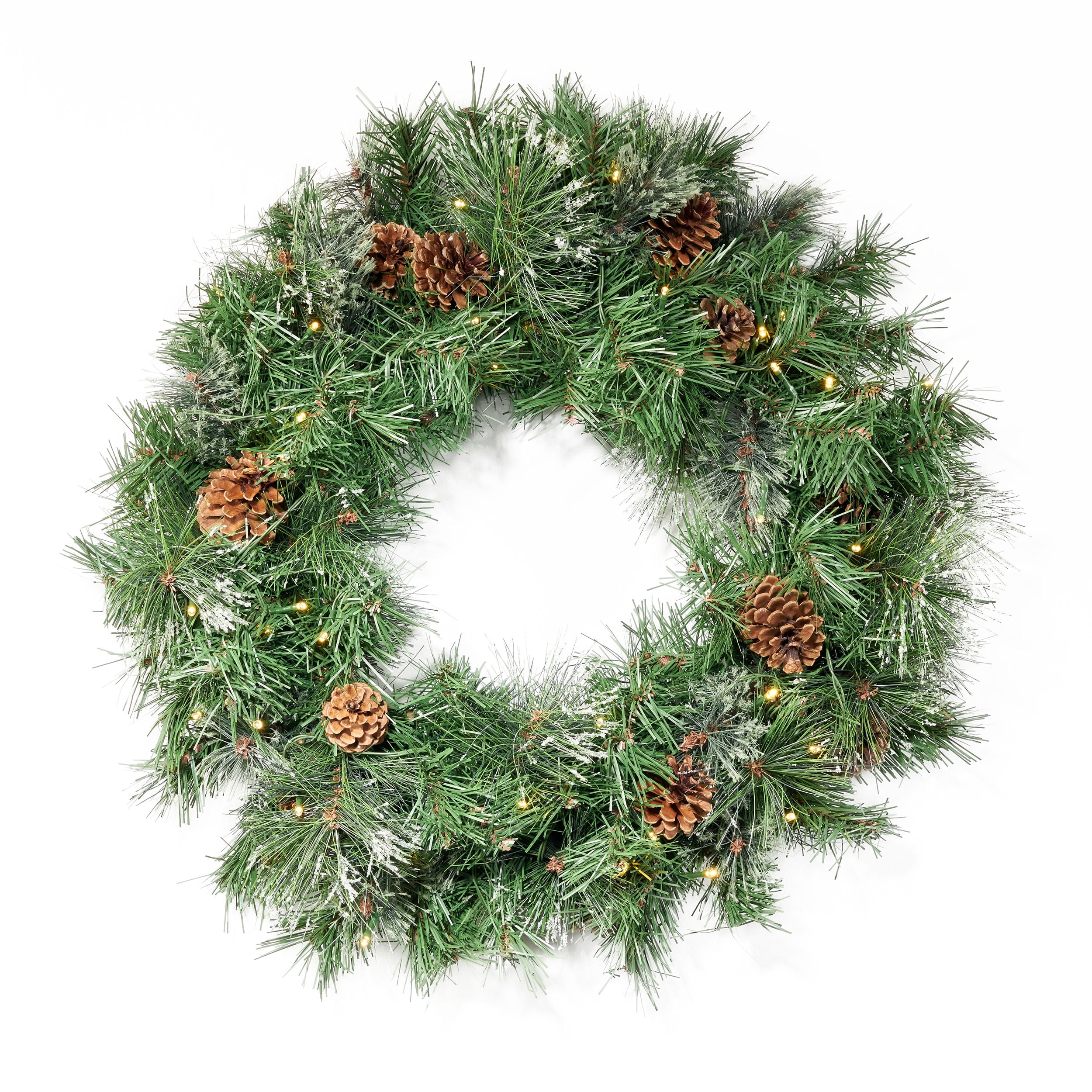 Fresh Real 20 Bough 15" White Spruce Branch Tips Christmas Wreath Making Wedding 
