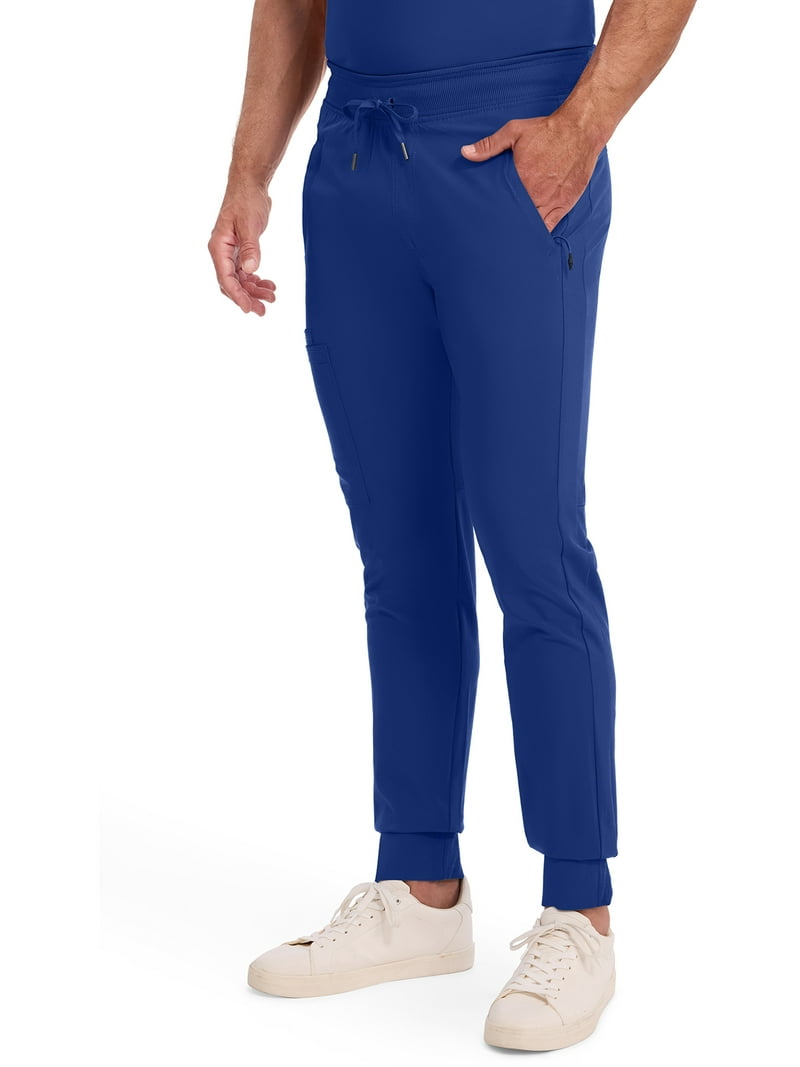 Cherokee Infinity Scrubs Pant For Men Mid Rise CK004A, L, Galaxy