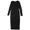 Black, variant on MSRP $80 Inc International Concepts 3/4-Sleeve Ruched Dress Black Size Small