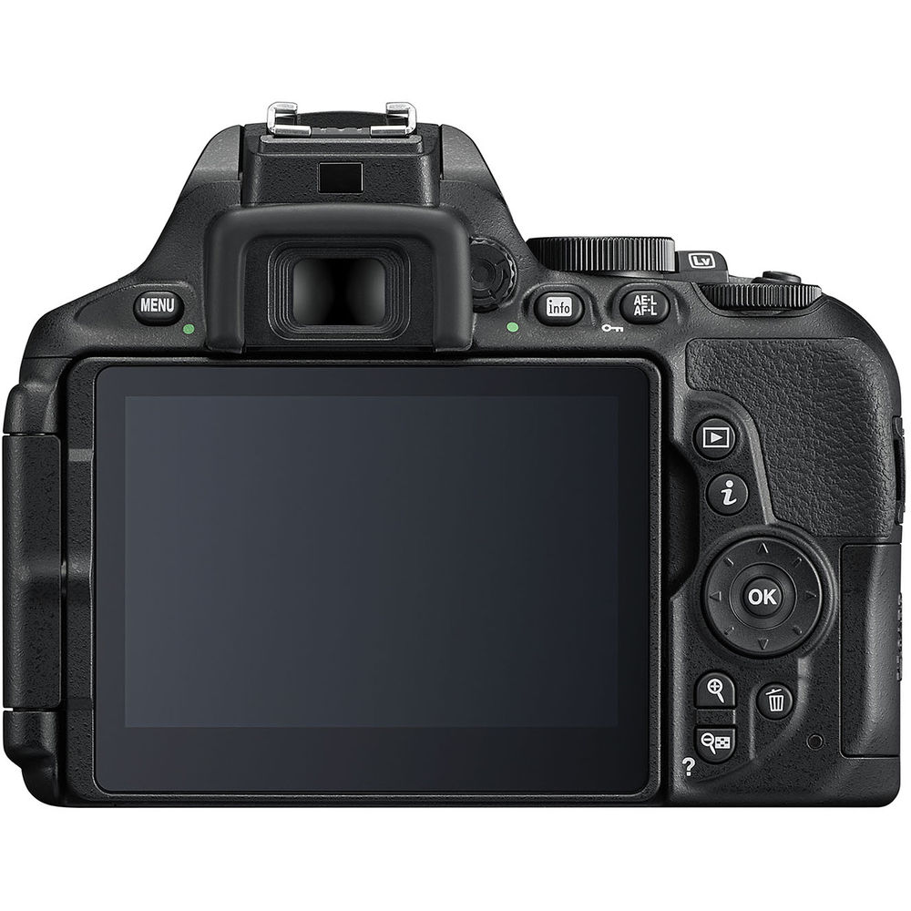 Nikon D5600 DSLR Camera + 18-55mm VR + Nikon 70-300  + EXT BATT + 1yr Warranty - image 3 of 11