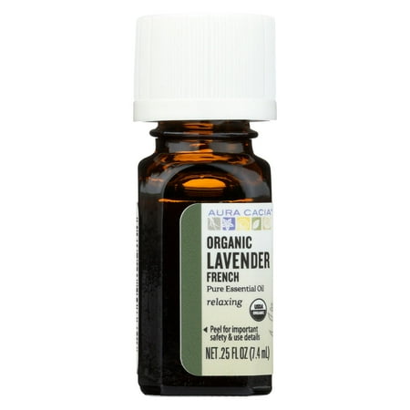 UPC 051381908652 product image for Aura Cacia Essential Oil - French Lavender - Case of 1 - .25 fl oz. | upcitemdb.com