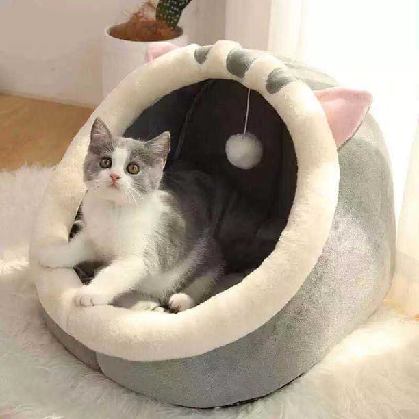 Hamaca para gatos Cama elevada de madera Cama para gatos Extraíble Lavable Cama para dormir para mascotas Cama para gatos transpirable Apta para gatos y cachorros en interiores y exteriores