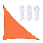 BToBackyard Outdoor Patio Awning Canopy Right Angle Shade Sail Sunshade Muti-color 3*4*5 M Waterproof Swimming Pool Balcony Terrace