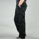 thumbnail image 1 of Pantalones largos, pantalones cargo para hombre, pantalones rectos ajustados con múltiples bolsillos, pantalones deportivos para exteriores, pantalones para hombre, 1 of 4