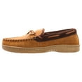 thumbnail image 4 of Heat Edge Men's Suede Moccasin Memory Foam Moccasin Slipper Shoe, 4 of 5