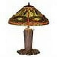 thumbnail image 2 of Meyda Tiffany 26680 Tiffany Three Light Table Lamp - Tiffany Glass, 2 of 2