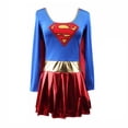 thumbnail image 1 of Disfraz De Superhéroe Para Adultos Supermujer + Cubiertas De Zapatos De Mujer Super Héroe Halloween, 1 of 4