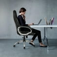 thumbnail image 2 of High Back Executive PU Leather Ergonomic Office Desk Computer Chair O10, 2 of 7