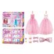 thumbnail image 1 of (Pink)Kids Pretend Play Clothes DIY Set Creative Girl Family Toy Fashion House Toy Clothing Design Handmade Material Bag, 1 of 5