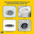 thumbnail image 6 of Zep Drain Defense - 64 oz. (Case of 4) ZLDC644 - Clears Drain and Pipe Buildup, 6 of 9