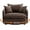 L1077-Brown, variant on LITVZ 360 Degree Swivel Accent Chair Oversized, 37.8 inch Extra Wide Barrel Swivel Chairs with Deep Seat for Living Room, Club, Reading, Bedrooms