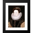 thumbnail image 2 of Robert Peake the Elder 11x14 Black Modern Framed Museum Art Print Titled - Portrait of Anne Knollys (1582), 2 of 5