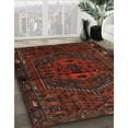 thumbnail image 3 of Ahgly Company Machine Washable Indoor Square Traditional Dark Red Area Rugs, 8' Square, 3 of 7
