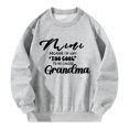 thumbnail image 2 of Sudadera con cuello redondo para mujer, camisa de regalo estampada, jersey de moda, Tops, jersey para acampar, oficina, primavera, trabajo, viajes M Yinane Sudadera informal, 2 of 8