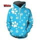 thumbnail image 5 of Nueva sudadera con capucha con estampado 3D de huellas de perro divertidas y a la moda para mujer y hombre, sudadera con capucha con personalidad creativa, sudadera informal de manga larga, 5 of 5
