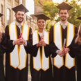 thumbnail image 2 of ZOUSSIQI Graduation Stoles - Graduation Shawl Stole, Colorful Graduation Sashes, Graduate Stole | 72-Inch Long Unisex Plain CA919-35457, 2 of 9