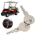 thumbnail image 3 of E-Z-GO OEM Ignition Keys, Professional Golf Cart Accessories for EZGO Gas Or Electric Vehicles 1982-Up, Standard Ignition Key 2PCS Metal Design Easy Direct Replacement, 3 of 8