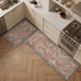 thumbnail image 3 of KUETH Kitchen Mats for Floor, Kitchen Rug with Anti Fatigue, Non Slip Washable Kitchen Rug, Set of 2 Kitchen Mat 17"x59"+17"x30", Runner Rug with Waterproof for Bathroon and Bedroom, 3 of 3