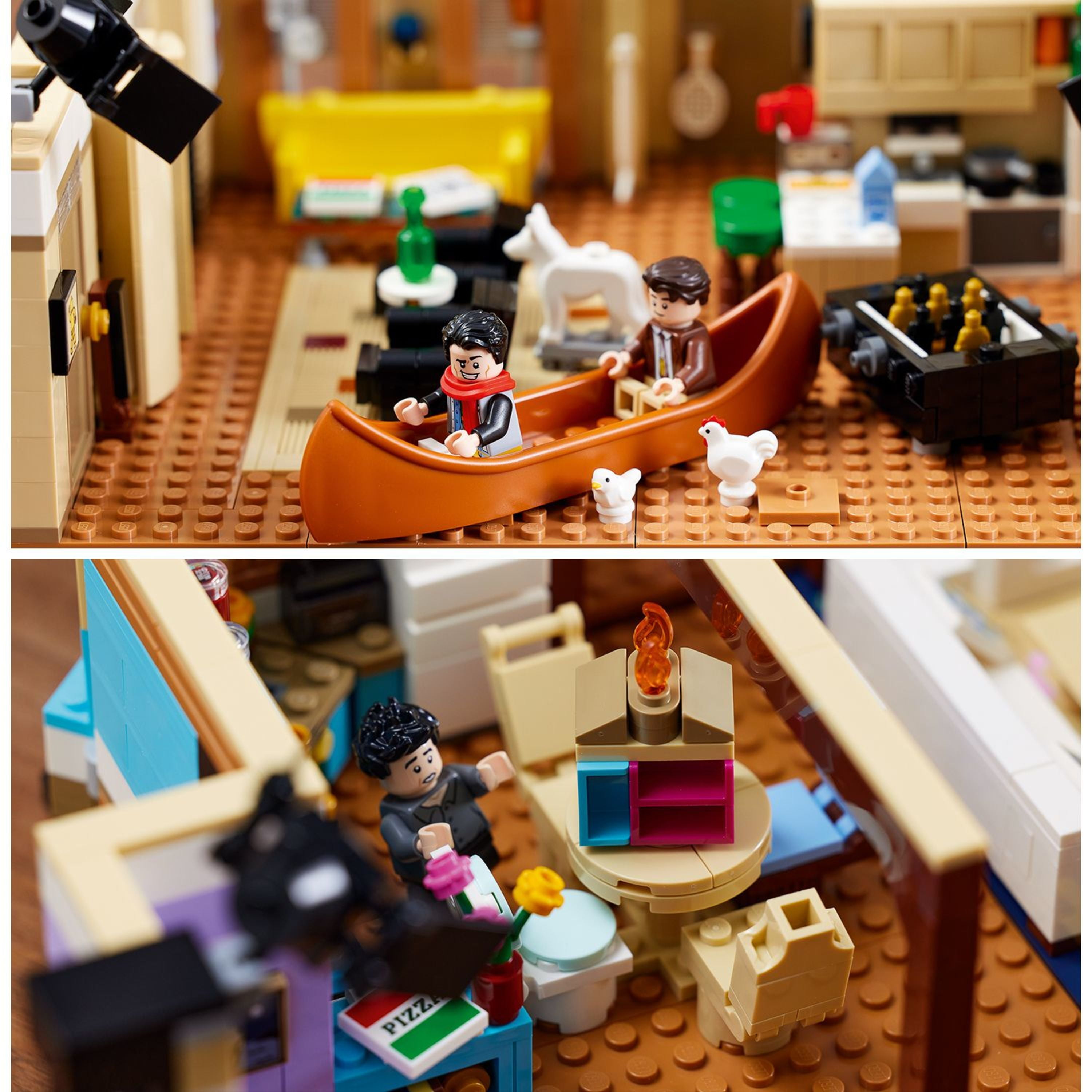 The FRIENDS Apartments in Lego - Monica's apartment 