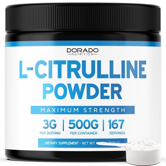 L Citrulline Powder Supplements (3g) Support L Arginine & Nitric Oxide Booster Powder - L-Citruline Supplements For Men & Women - Stamina , Endurance , Performance for Workouts - Vegan