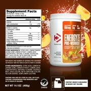 Dymatize, Energyze Pre-Workout, Peach Mango, 30 Servings