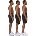 thumbnail image 2 of Essential Elements 3 Pack: Men's Active Performance Tech Woven Stretch Training Workout Gym Shorts with Pockets Small, Set A, 2 of 7
