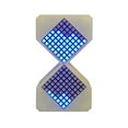 Clock, Blue Home Clock, 3D Printed Electronic Hourgla Ss For Children 