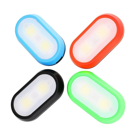 UPKOCH 4Pcs Assorted Color LED Running Light Clip on Safety Light for Night Run Reflective Gear