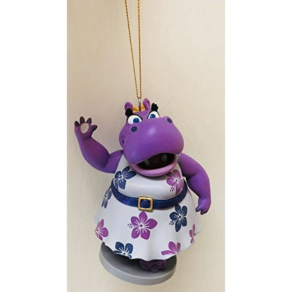 Minnie Mouse Happy Helper Hilda Hippo 3" Custom PVC Holiday Christmas Tree Ornament Figure Figurine