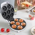 thumbnail image 4 of 1200W 7-Slot Donut Maker - Multi-Functional Breakfast Machine for Cake & Bread ,Easy to Operate, 4 of 6