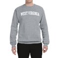 thumbnail image 2 of Wild Bobby State of West Virginia College Style Unisex Crewneck Sweatshirt, 2 of 6