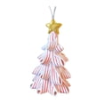 thumbnail image 3 of Adorno colgante navideño con dijes BLESIY Blanco 11 cm x 7,5 cm, 3 of 8