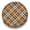 Brown, variant on Snap Jewelry 18MM Dark Green Plaid Pattern Ginger Charm for Interchangeable Accessories