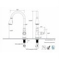 thumbnail image 3 of Ultra Faucets Prime Single-Handle Pull-Down Kitchen Faucet, Oil-Rubbed Bronze - UF14105, 3 of 3
