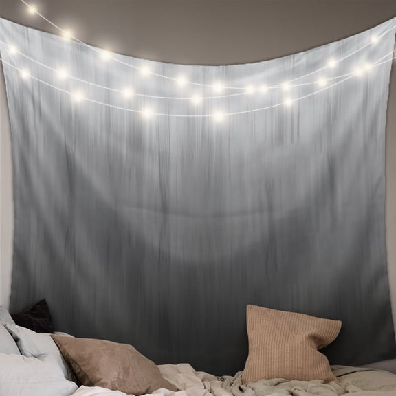 Grey Ombre Large Tapestry for Bedroom Wall Hanging Tapestry, Contemporary Gradient Abstract Art Ceiling Backdrop Tapestries Poster Blanket Wall Decor for Teens Room Living Room Dorm 100" x 59"