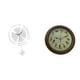 thumbnail image 1 of Elegante Reloj De Pared Acrílico Con Canto De Pájaros, Ligero, Silencioso, Con Números Grandes, Adorno Redondo Resistente Para Cocina, Estudio, Comedor, Bodas., 1 of 7
