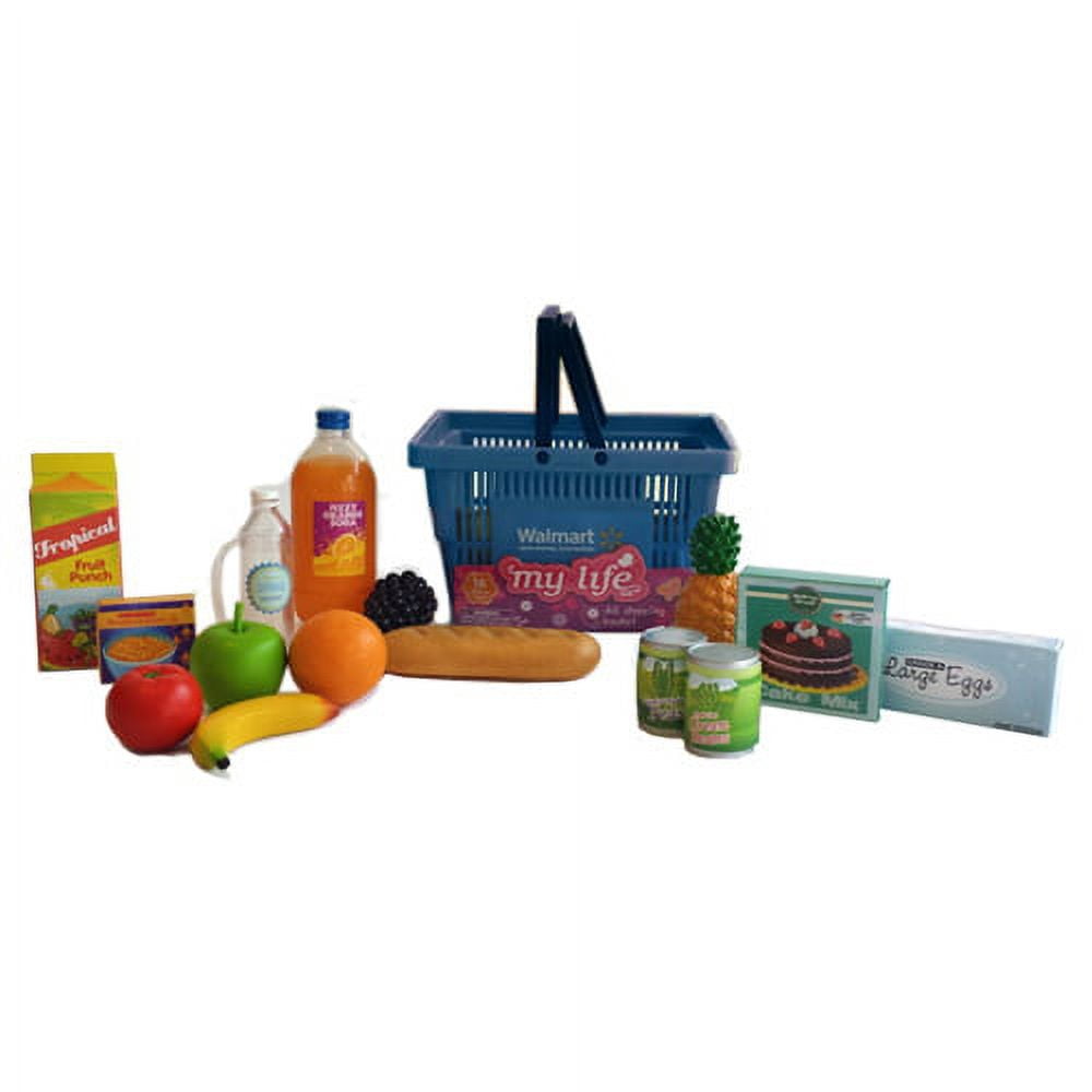 My Life As Shop Basket - Blue