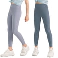 thumbnail image 2 of YTDSCS Girls Leggings for Leggings Stretchy Trousers Tights Teens Stretchy Pants for 5-12T, 2 of 9