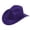 Purple, variant on Kids Boys Girls Cowboy Hat Toddler Western Rodeo Cowboy Cowgirl Hat (Purple, 4-10 Years)