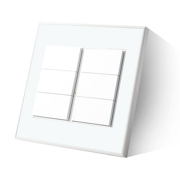 6 Gangs Wall Light Switch Smart Push Button Interrupter Home Control Timer ,Trusted and Reliable