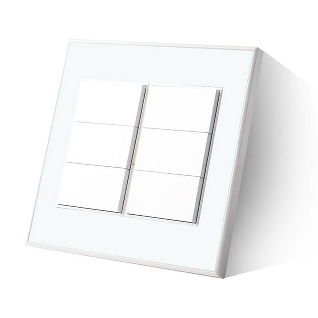 6 Gangs Wall Light Switch Smart Push Button Interrupter Home Control Timer ,Trusted and Reliable